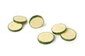 Zucchini - Sliced Ingredient Ã¢â¬â Isolated